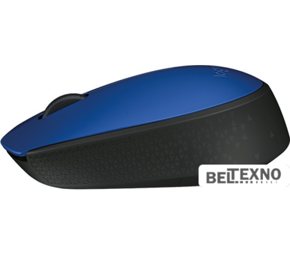             Мышь Logitech M171 Wireless Mouse синий/черный [910-004640]        