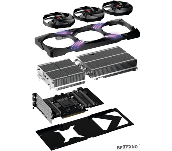             Видеокарта PNY GeForce RTX 4080 16GB OC XLR8 Gaming Verto TF VCG408016TFXXPB1-O        