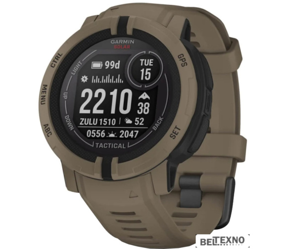             Умные часы Garmin Instinct 2 Solar Tactical Edition 45 мм (коричневый)        