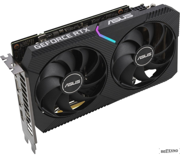 Видеокарта ASUS Dual GeForce RTX 3060 V2 OC 12GB GDDR6 DUAL-RTX3060-O12G-V2 