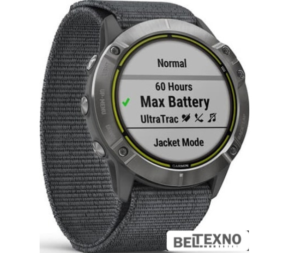             Профессиональные умные часы Garmin Enduro (серая сталь/серый ремешок UltraFit)        