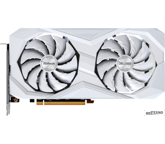  Видеокарта ASRock Radeon RX 6600 Challenger White 8GB RX6600 CLW 8G 