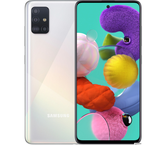             Смартфон Samsung Galaxy A51 SM-A515F/DS 4GB/64GB (белый)        