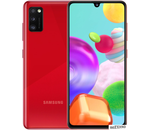             Смартфон Samsung Galaxy A41 SM-A415F/DSM 4GB/64GB (красный)        