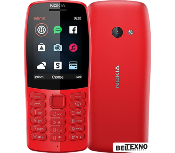             Мобильный телефон Nokia 210 (красный)        