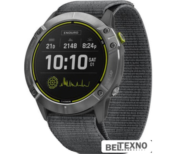            Профессиональные умные часы Garmin Enduro (серая сталь/серый ремешок UltraFit)        