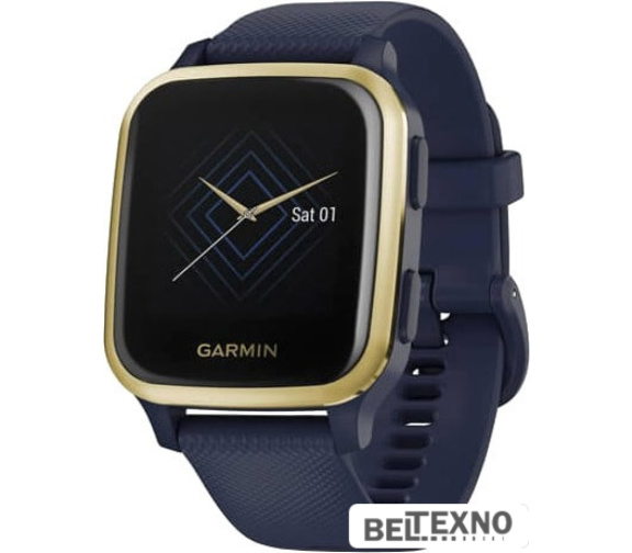             Умные часы Garmin Venu Sq Music (темно-синий)        