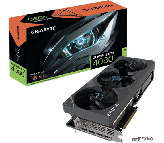             Видеокарта Gigabyte GeForce RTX 4080 16GB Eagle OC GV-N4080EAGLE OC-16GD        