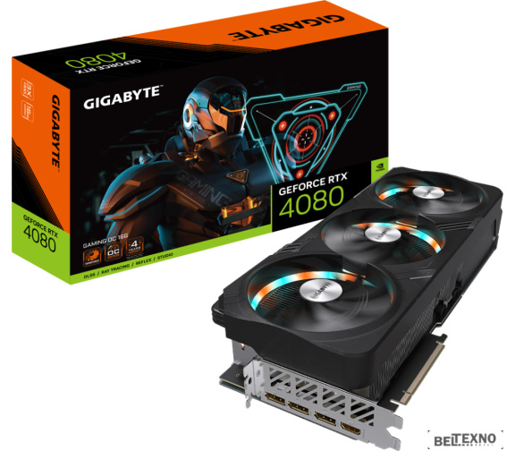             Видеокарта Gigabyte GeForce RTX 4080 16GB Gaming OC GV-N4080GAMING OC-16GD        