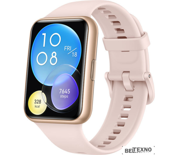             Умные часы Huawei Watch FIT 2 Active междунароная версия (розовая сакура)        