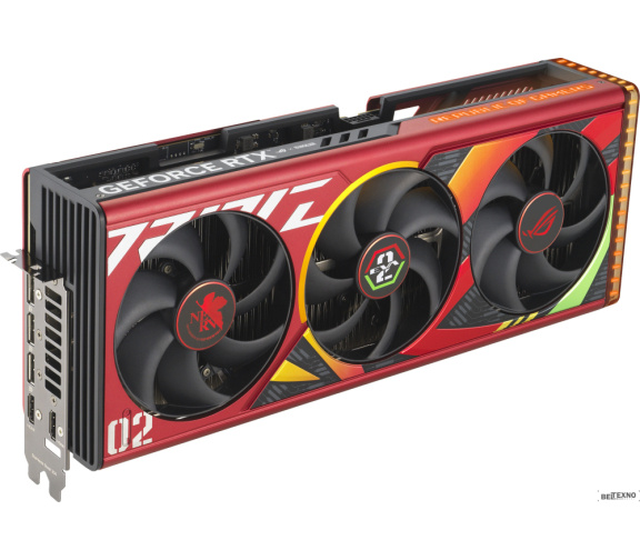             Видеокарта ASUS ROG Strix GeForce RTX 4090 24GB OC EVA-02 Edition ROG-STRIX-RTX4090-O24G-EVA-02-EDITION        