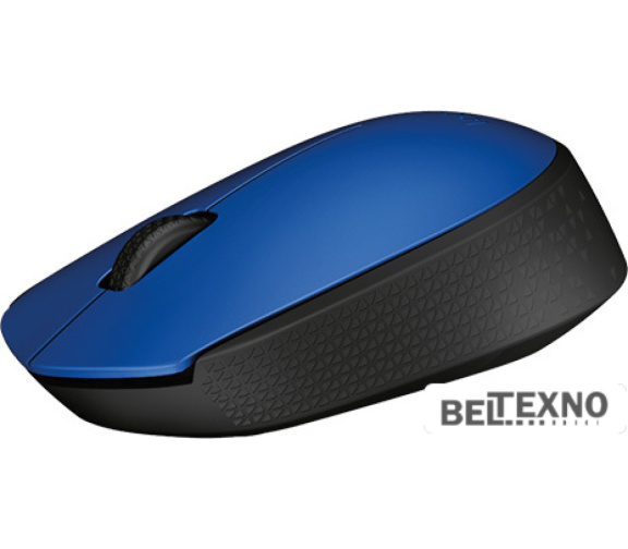             Мышь Logitech M171 Wireless Mouse синий/черный [910-004640]        
