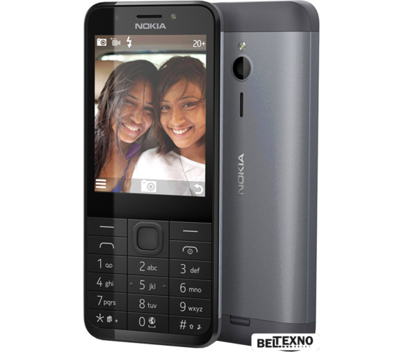             Мобильный телефон Nokia 230 Dark Silver        