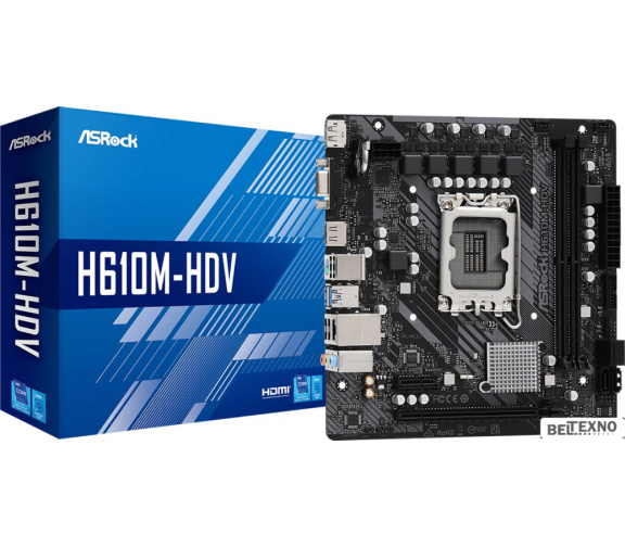       Материнская плата ASRock H610M-HDV    