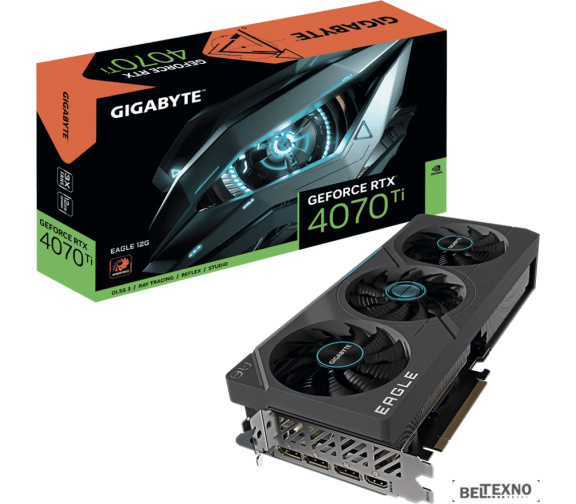             Видеокарта Gigabyte GeForce RTX 4070 Ti Eagle 12G GV-N407TEAGLE-12GD        