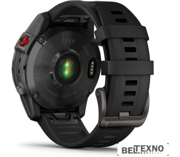       Умные часы Garmin Epix Sapphire Gen 2 (черный титан/черный)    