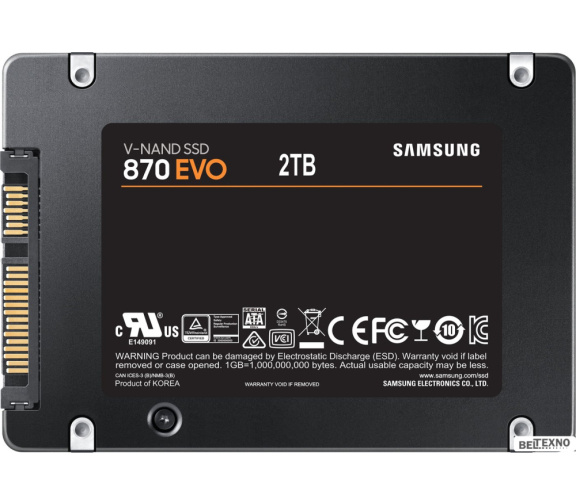       SSD Samsung 870 Evo 4TB MZ-77E4T0BW    