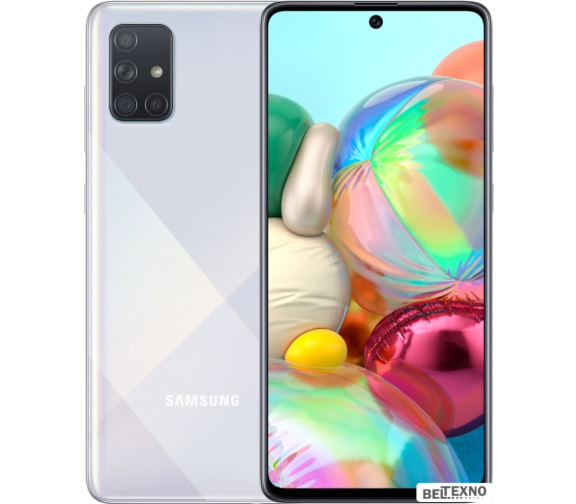             Смартфон Samsung Galaxy A71 SM-A715F/DSM 6GB/128GB (белый)        