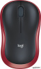             Мышь Logitech M186 (черный/красный)        
