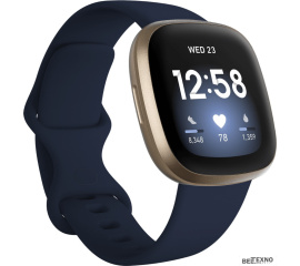             Умные часы Fitbit Versa 3 (золотистый/темно-синий)        
