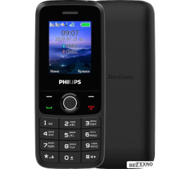             Мобильный телефон Philips Xenium E117 (темно-серый)        