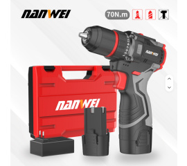 NANWEI D5166 Бесщеточный двухскоростной электродрель