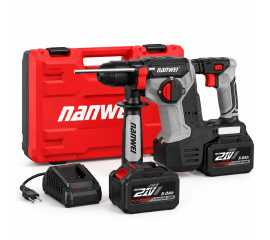 Аккумуляторный бесщеточный литиевый перфоратор NANWEI H5241 модель W тип 24