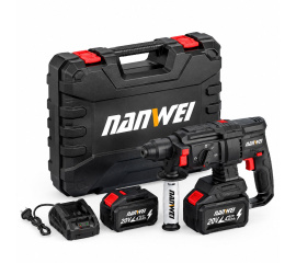 Аккумуляторный бесщеточный легкий перфоратор NANWEI H5261 модель D тип 26