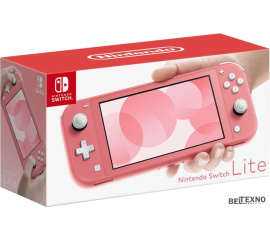             Игровая приставка Nintendo Switch Lite (коралловый)        