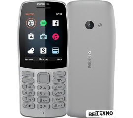            Мобильный телефон Nokia 210 (серый)        