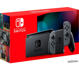             Игровая приставка Nintendo Switch 2019 (с серыми Joy-Con)        