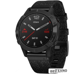             Умные часы Garmin Fenix 6 Sapphire (черный DLC)        