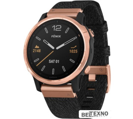             Умные часы Garmin Fenix 6s Sapphire (розовое золото/черный)        