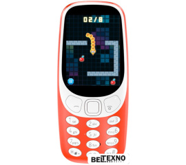             Мобильный телефон Nokia 3310 Dual SIM (красный)        