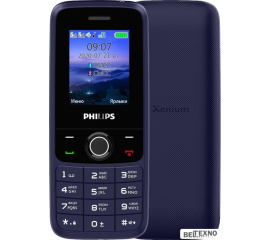             Мобильный телефон Philips Xenium E117 (синий)        