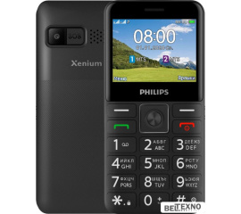             Мобильный телефон Philips Xenium E207 (черный)        