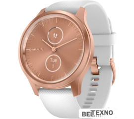             Гибридные умные часы Garmin Vivomove Style (розовое золото/белый)        