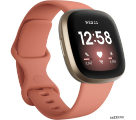             Умные часы Fitbit Versa 3 (золотистый/розовый)        