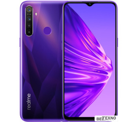             Смартфон Realme 5 RMX1911 3GB/64GB международная версия (фиолетовый кристалл)        