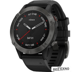             Умные часы Garmin Fenix 6 Sapphire (серый/черный)        